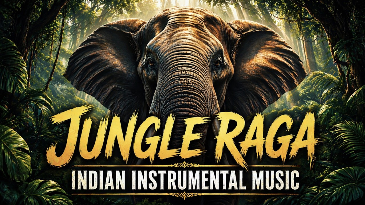 Immerse Yourself in Jungle Raga – Indian Instrumental Music for Meditation and Nature Lovers