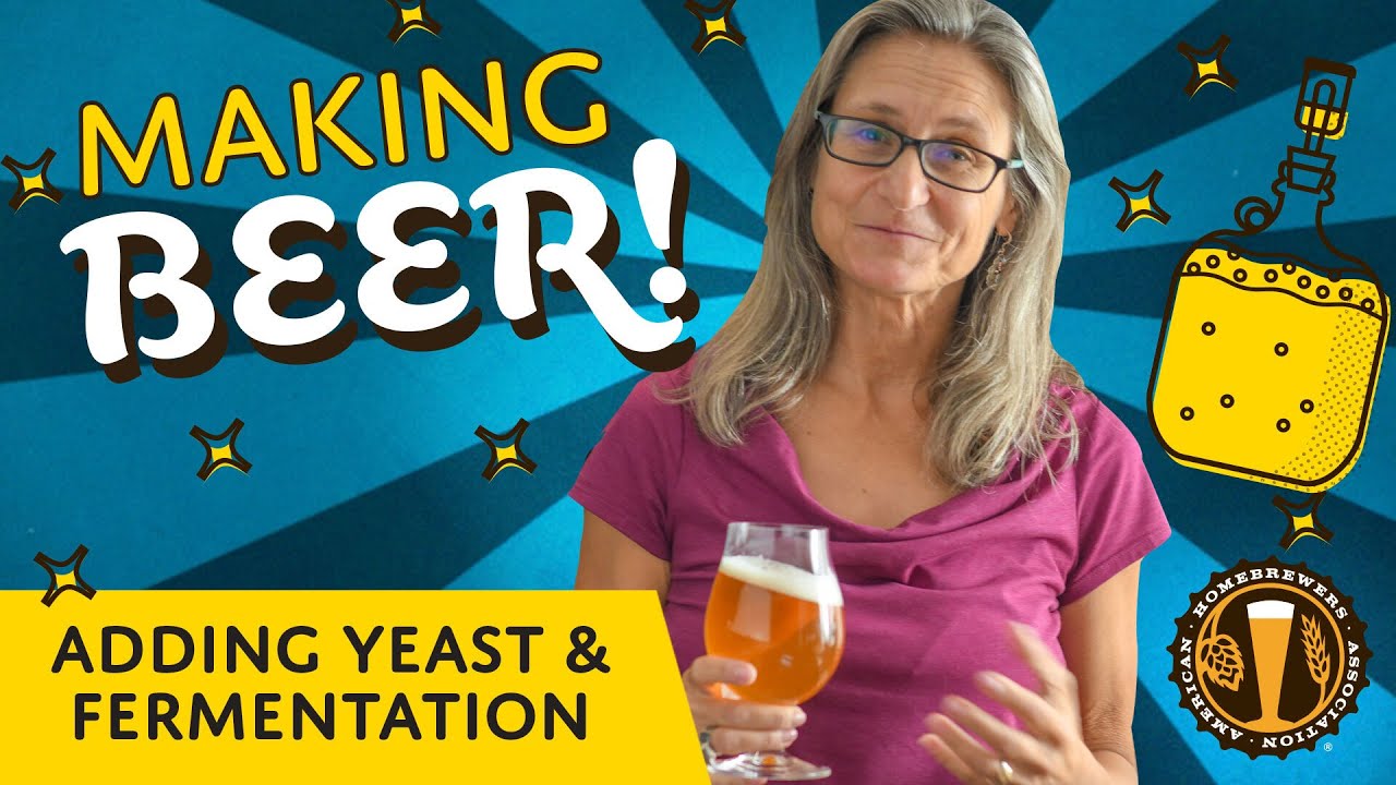 Making Beer: Adding Yeast & Fermentation