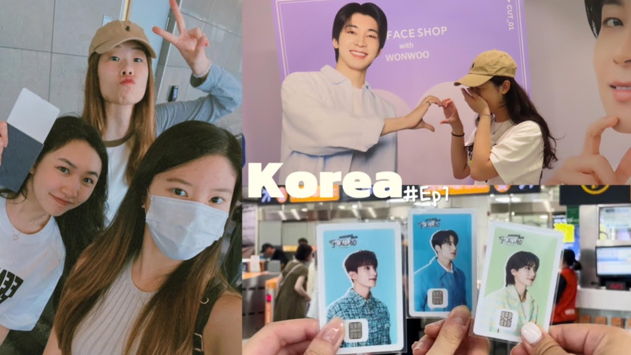 【Travel Vlog】14天韓國自由行EP1🇰🇷跟認識了15年的朋友一起去旅行💕✨超方便酒店🏨第一天就在olive young爆買了!!🛍️ |melo’s diary|