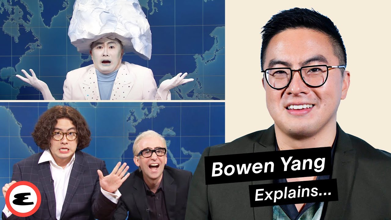 SNL Star Bowen Yang on Awkwafina and that Iceberg Sketch | Explain This | Esquire