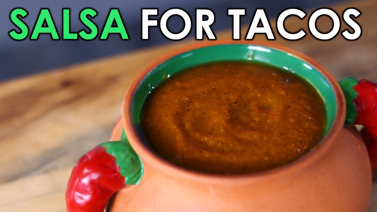 🌶 The BEST Spicy Red Salsa for Your Tacos! 🌶 Authentic Mexican Salsa Roja