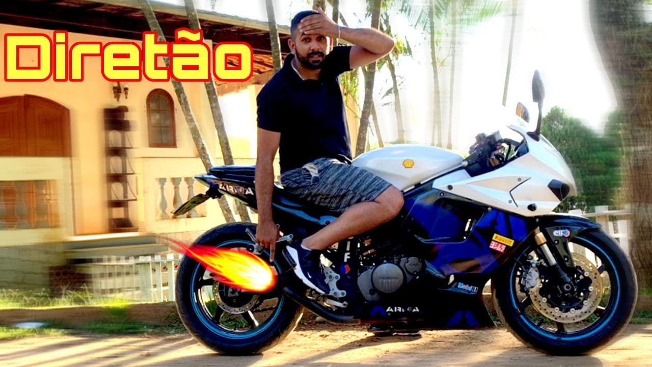 TIREI O ESCAPAMENTO DA COMET 250GTR