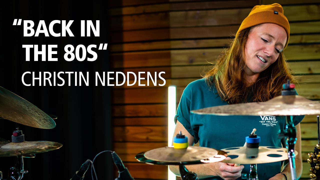 Meinl Percussion - Christin Neddens - „Back in the 80s“ by Michael Rigsby, published on Shedtracks