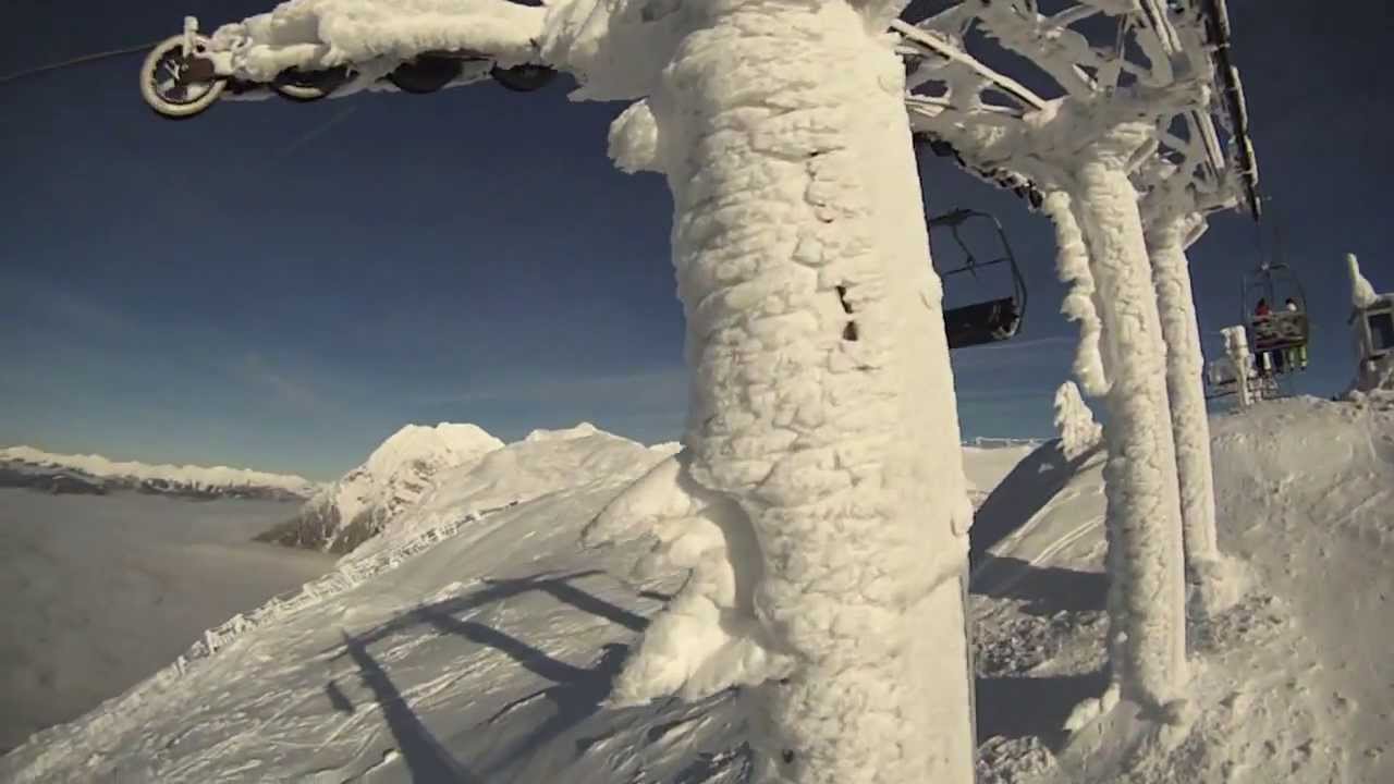 Krvavec snowboard session
