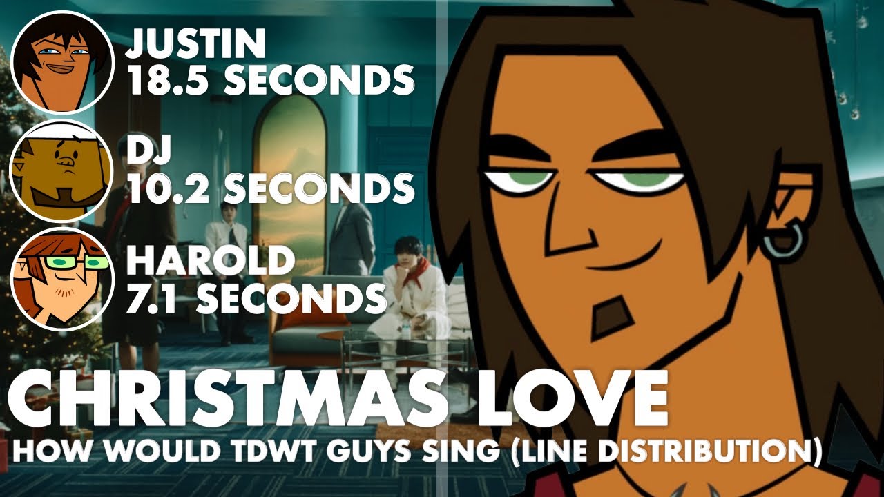 How Would Total Drama World Tour Guys Sing ‘Christmas Love’ by Stray Kids (Line Distribution)