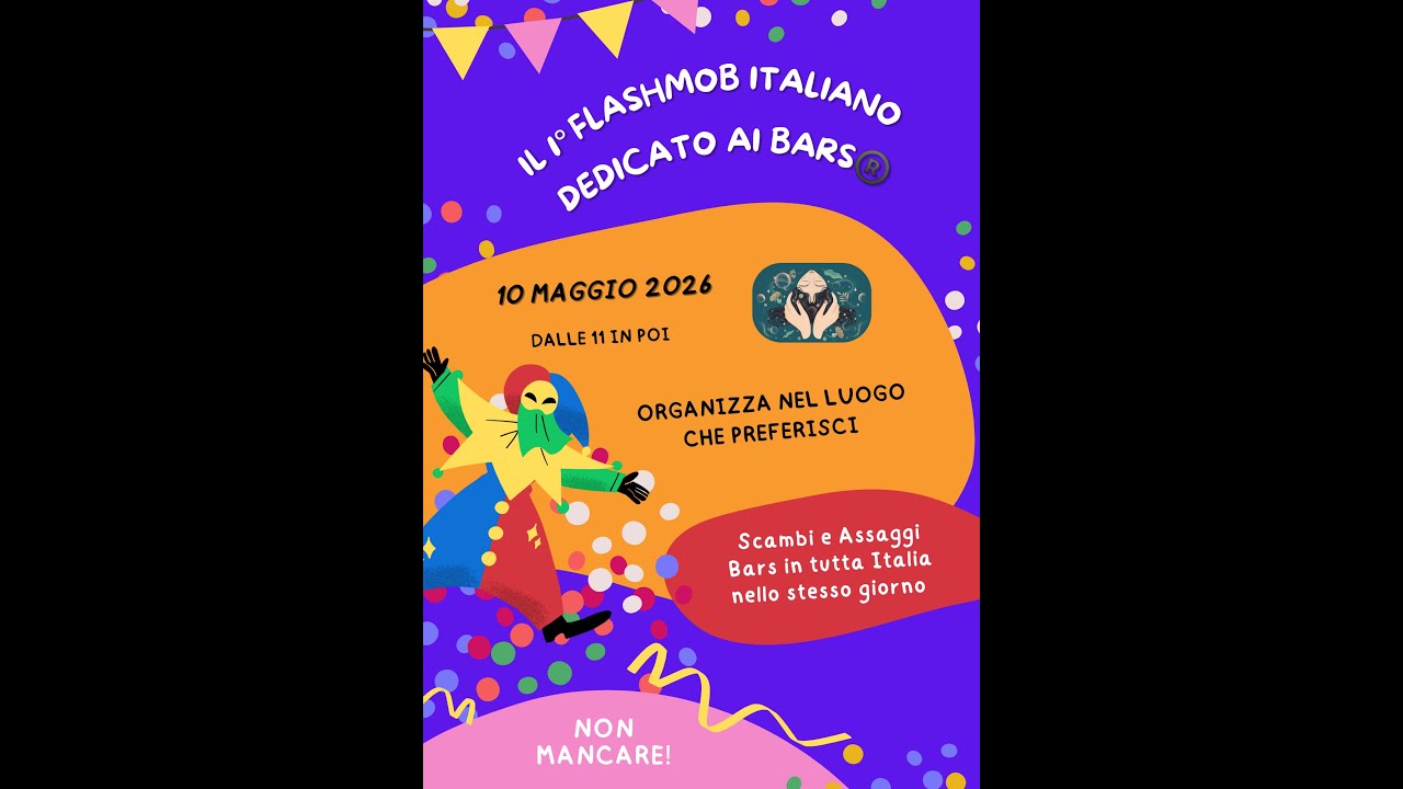 Il 1° Flashmob italiano dedicato agli Access Bars / 10 maggio 2025
