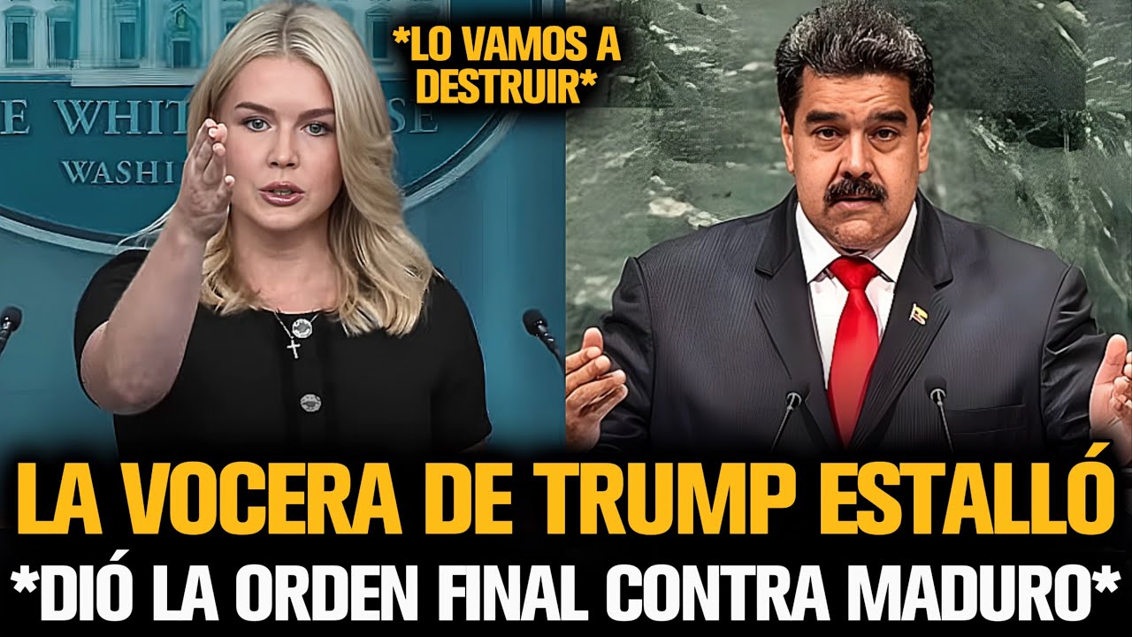 VOCERA DE TRUMP DIÓ LA ORDEN FINAL CONTRA MADURO POR SU DICTADURA