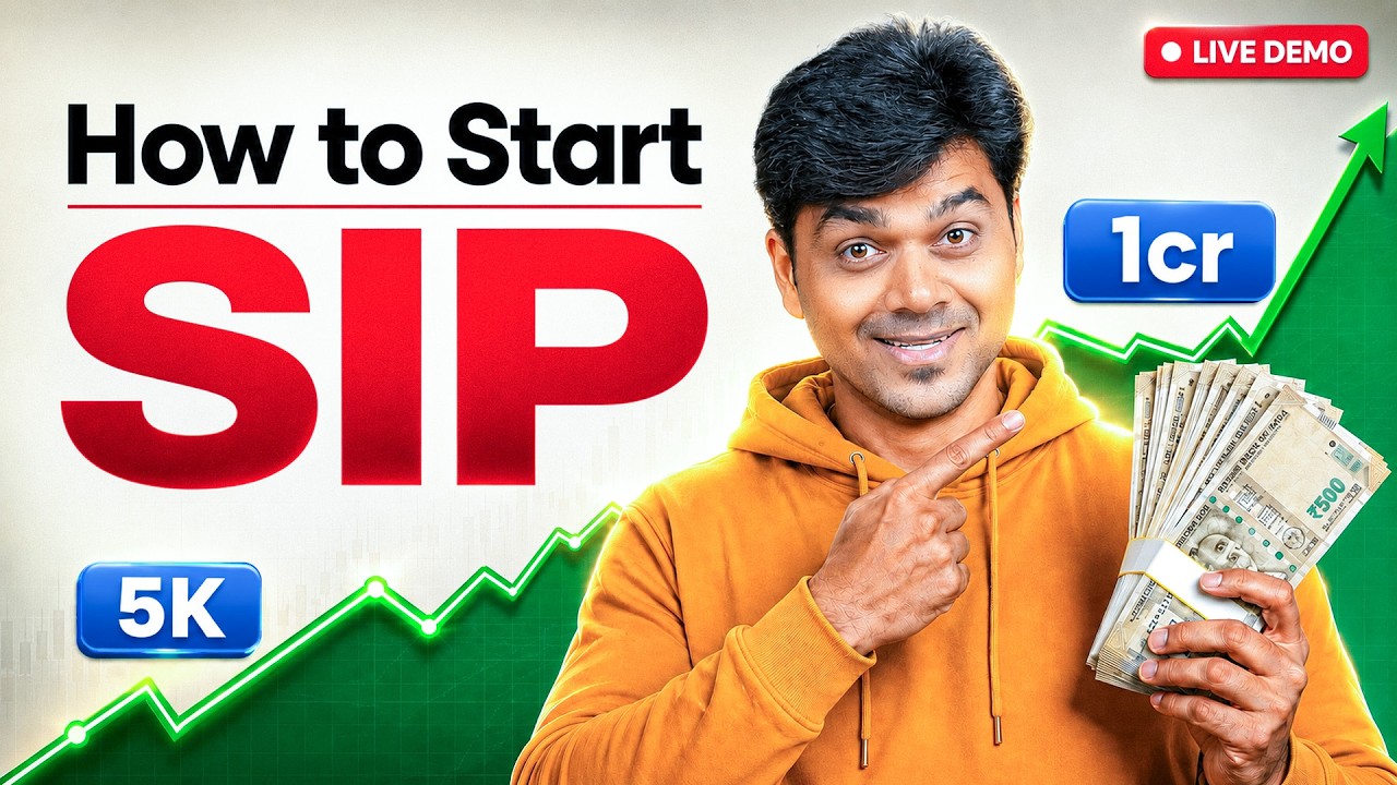 Invest ₹500 Every Month & Build ₹1 Crore! | SIP Explained