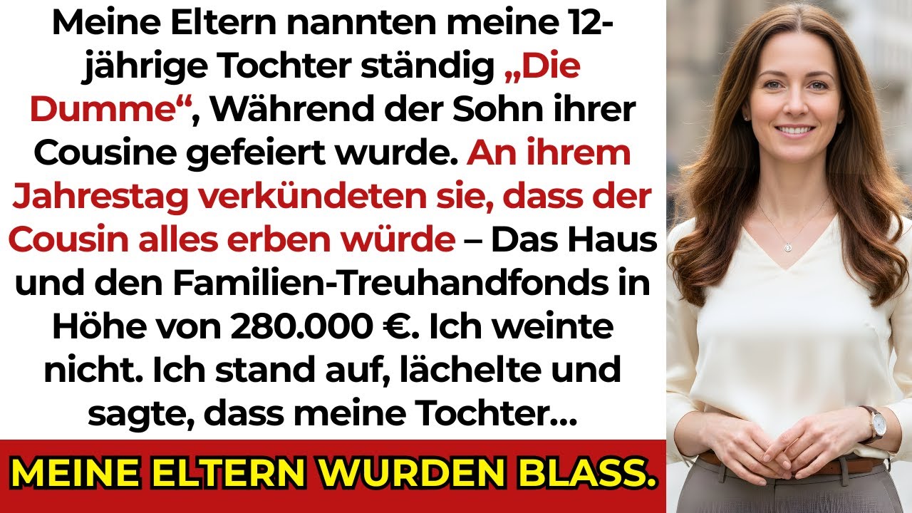 Bei der Jubiläumsfeier meiner Eltern versuchten sie, mein 12-jähriges Kind auszulöschen.