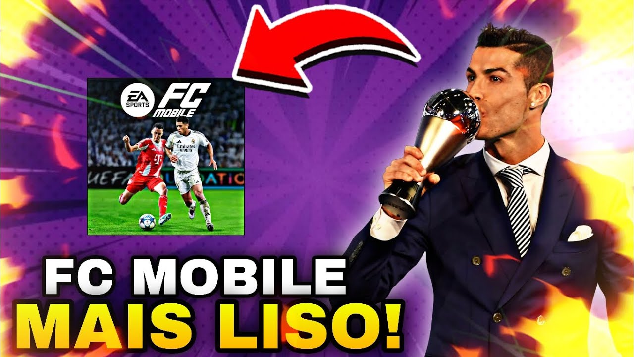 Faça isso!🤯 JOGUE FC MOBILE mais Liso com essa CONFIGURAÇÃO! ✅️