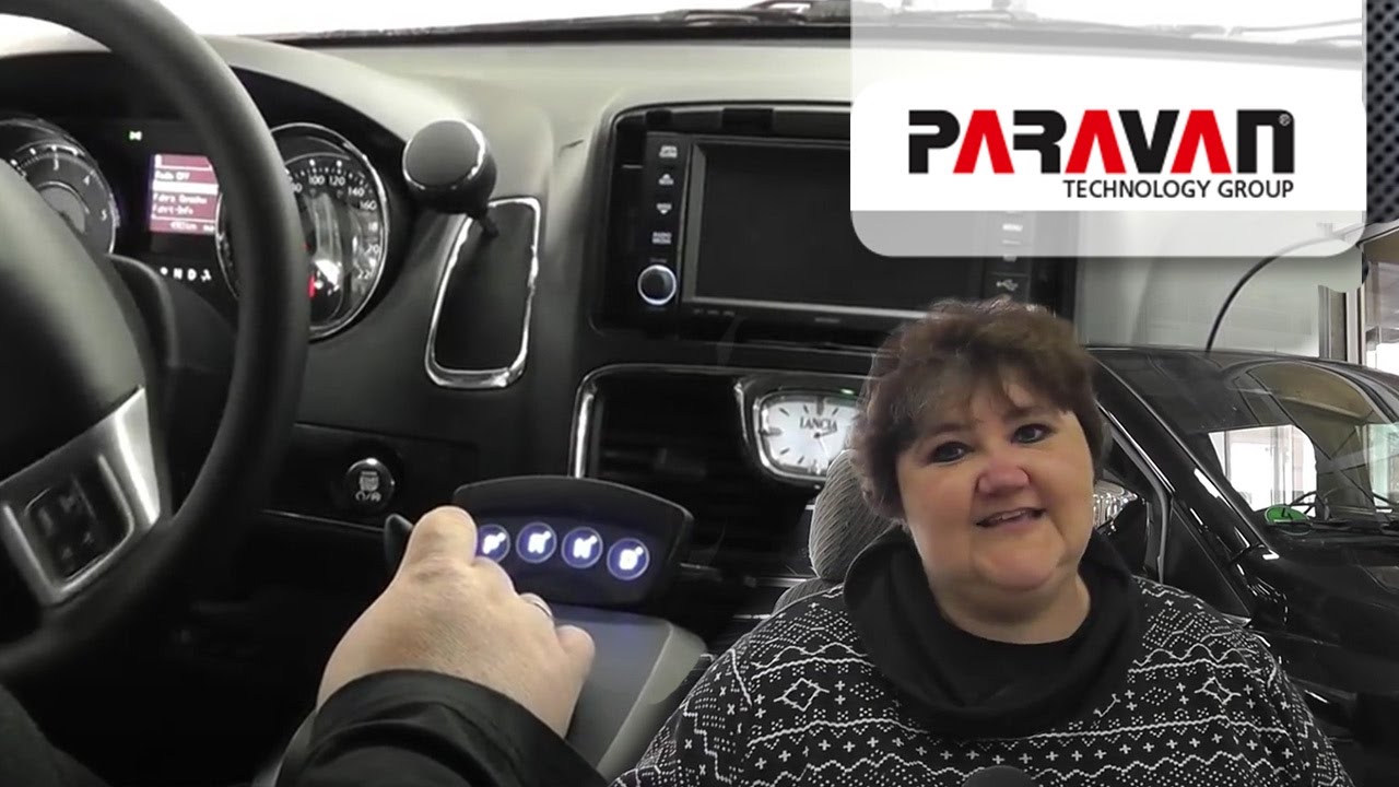 Autofahren im Rollstuhl – Joystick-Lenkung, Hub-Heberampe & Rollstuhl Haltesystem; Beate Engemann