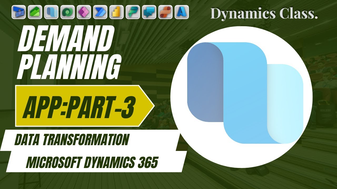 Part-3: Data Transformation in Demand Planning App
