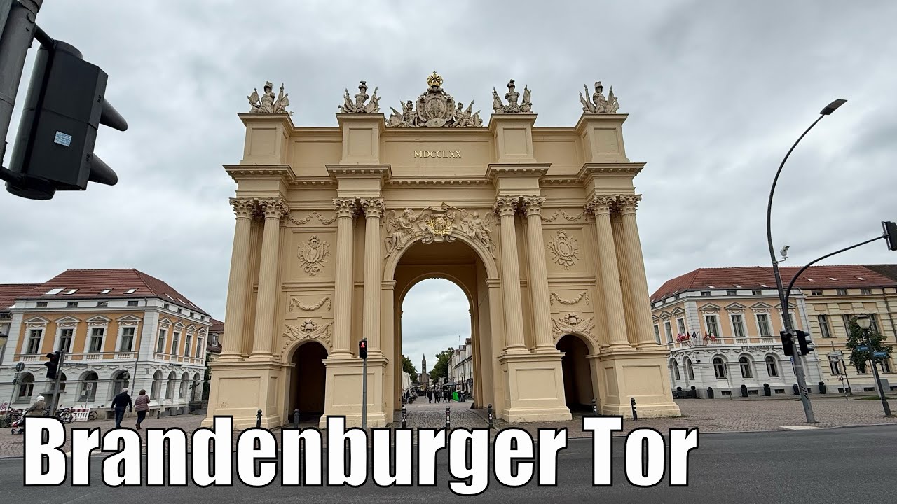 Brandenburger Tor - Kaiser Bahnhof - Campus - Neues Palais 1656_ 25 
