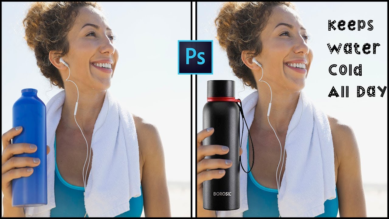 How to Change what Somebody is Holding in Their Hands in Photoshop | Replace Object in Photoshop