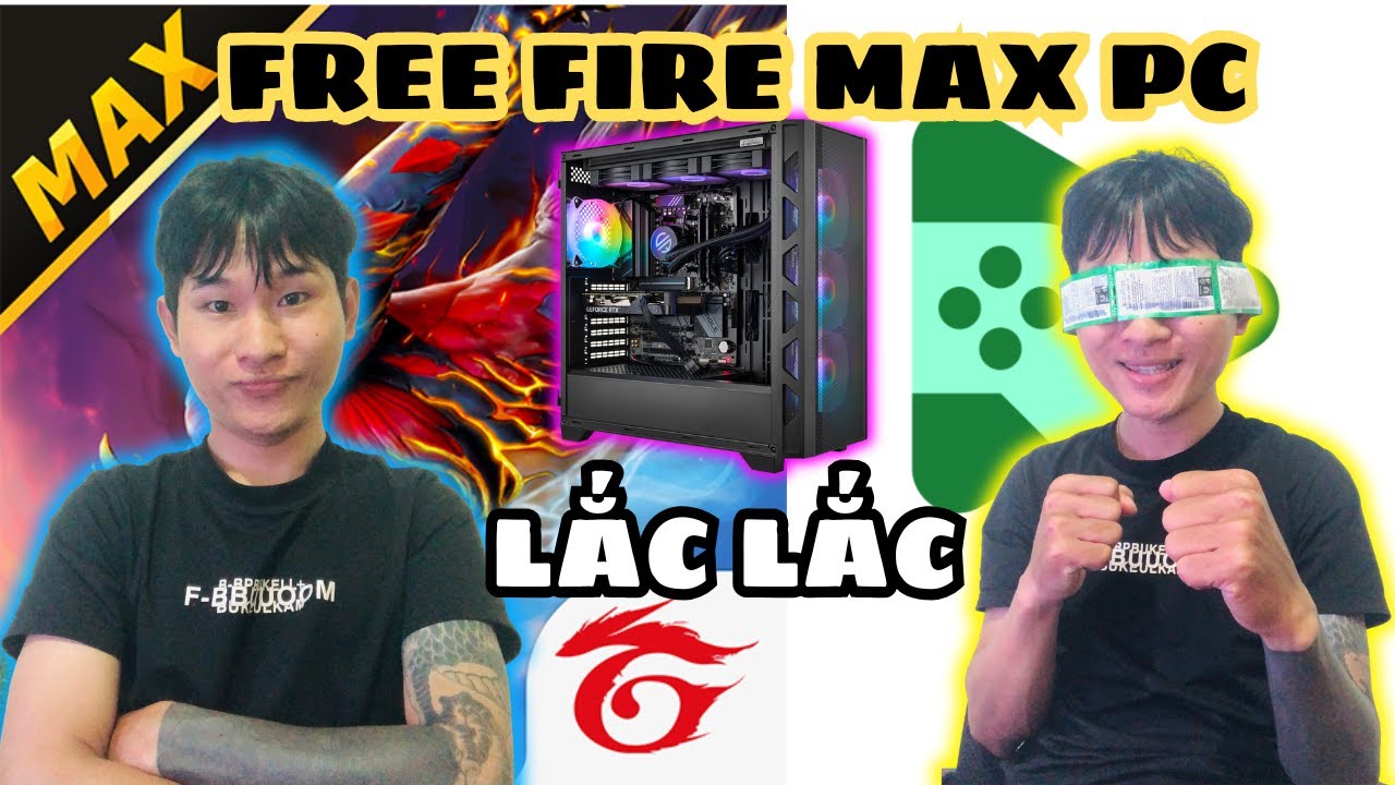 HƯỚNG DẪN TẢI GG PLAY GAME FREE FIRE LẮC LẮC NHƯ IDOLL K1 GAMING - ĐỨC M&Otilde;M - HIỀN KHỦNG LONG