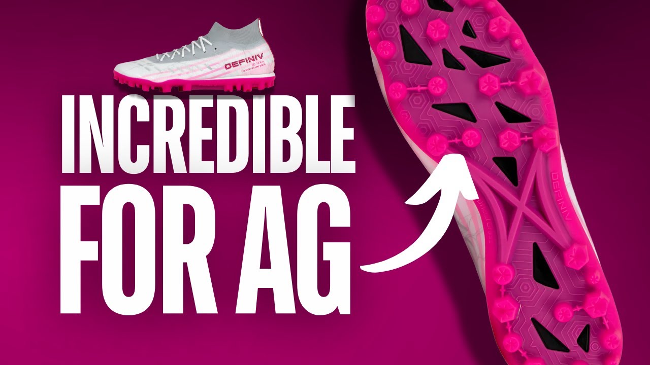 The BEST New AG Football Boots - Definiv DD Knit Carbon Review