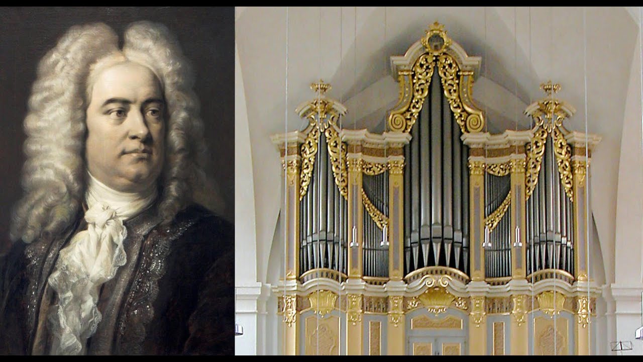 Händel - Sarabande d-Moll (Roman Jungegger, Orgel HW Freiberg)