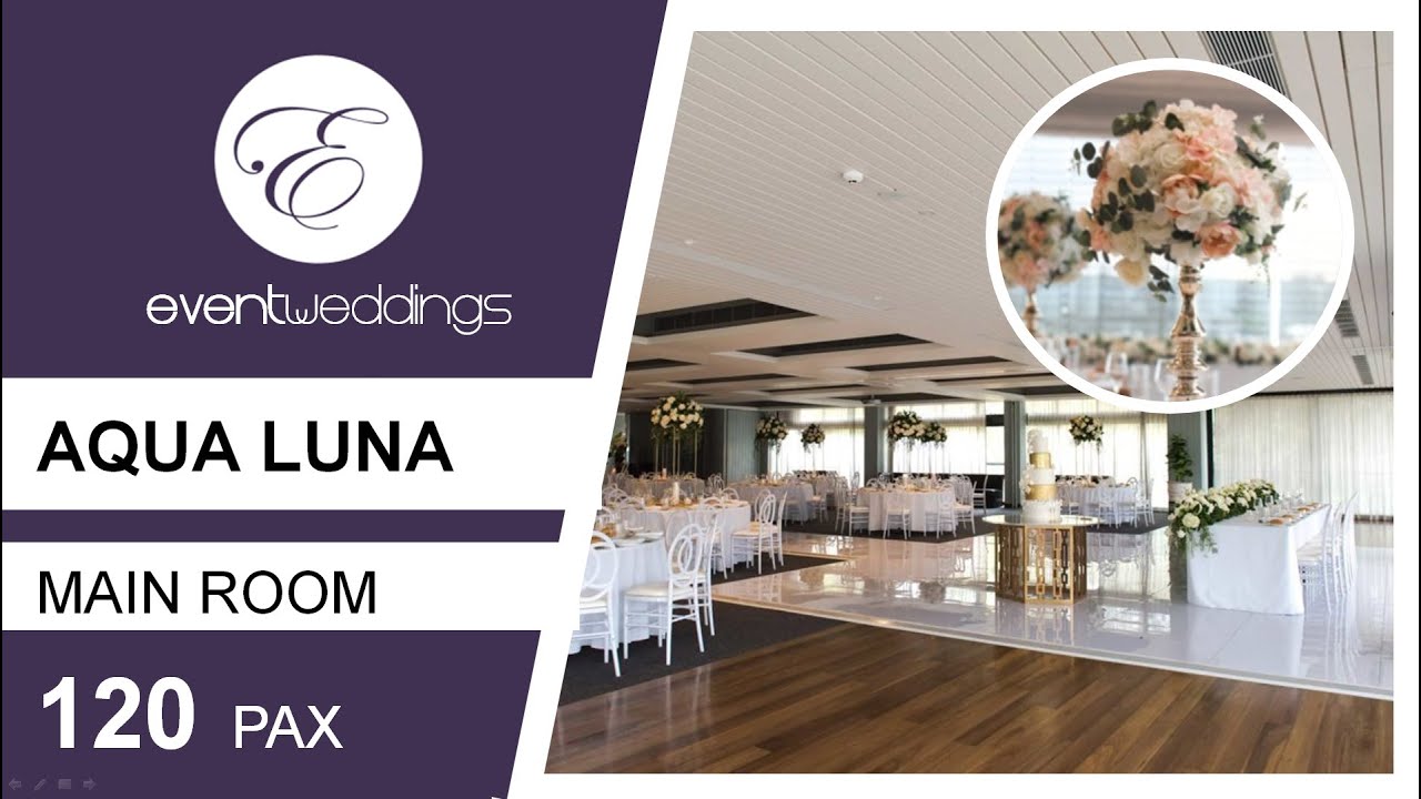 Aqualuna - Sydney Wedding Venue Walkthrough by Event Weddings