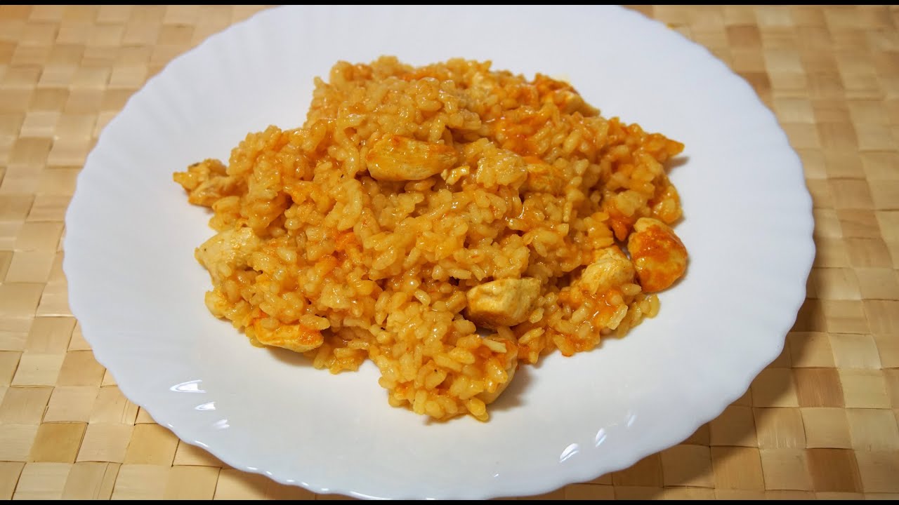 ARROZ CON PECHUGA DE POLLO MUY SABROSO Y FÁCIL