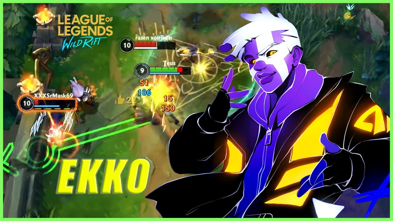 Wild Rift EKKO Montage - Best EKKO Plays | LoL Wild Rift Montage
