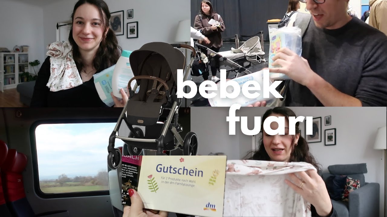 Vlog⎮Bebek fuarına gittik⎮Hediye verilenler & Aldıklarımız⎮Bebek alışverişine dair sohbet 🍼
