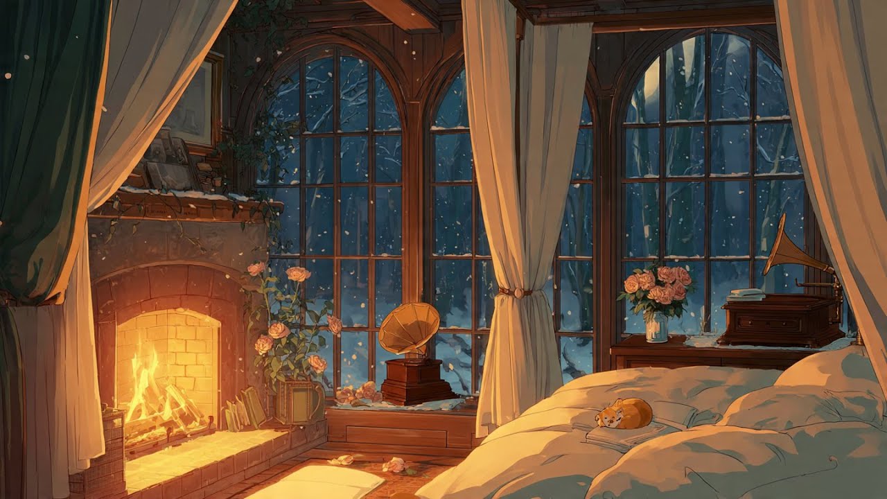 It's 1940s and you're listening to vintage jazz on a cozy rainy night, Vol. 2