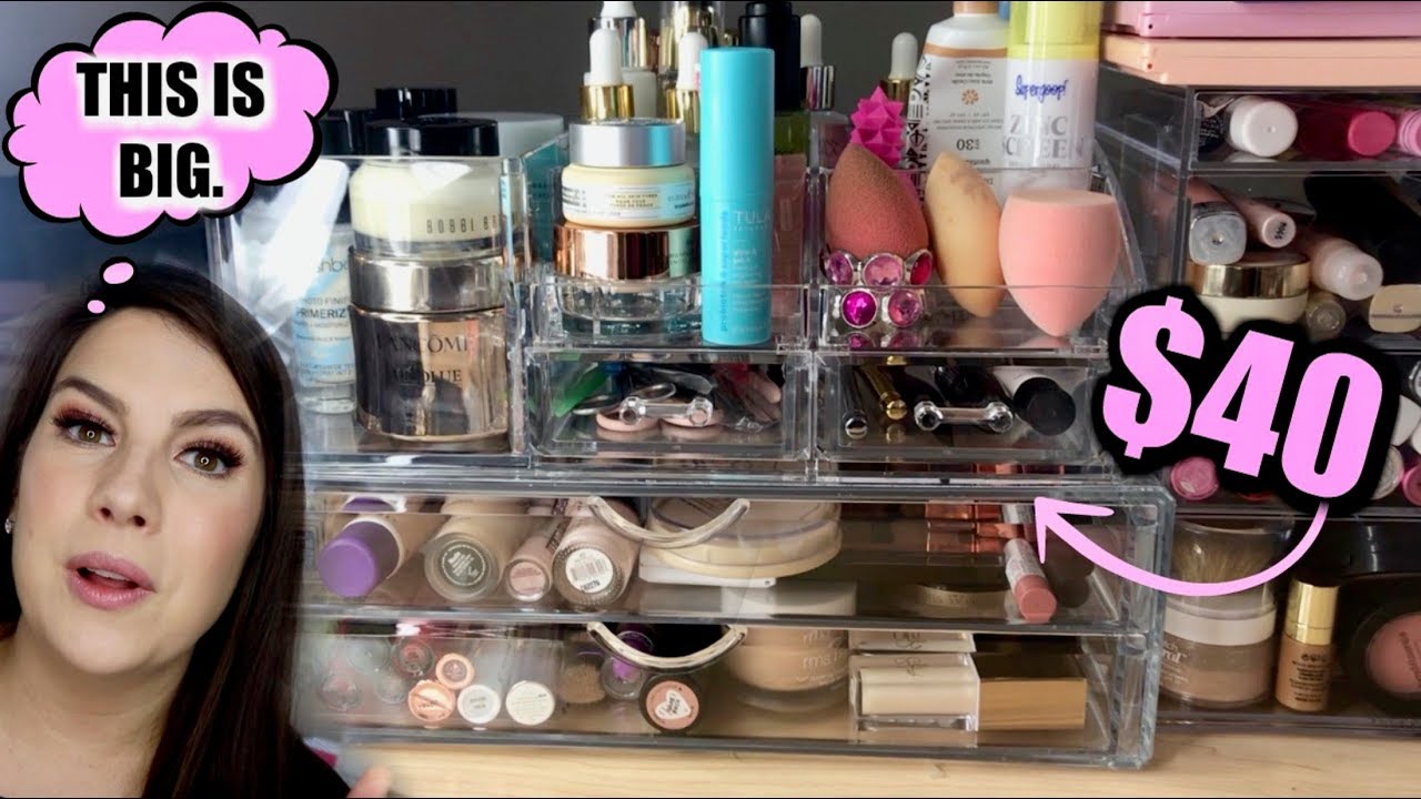 Trying SEPHORA'S $40 Makeup Storage