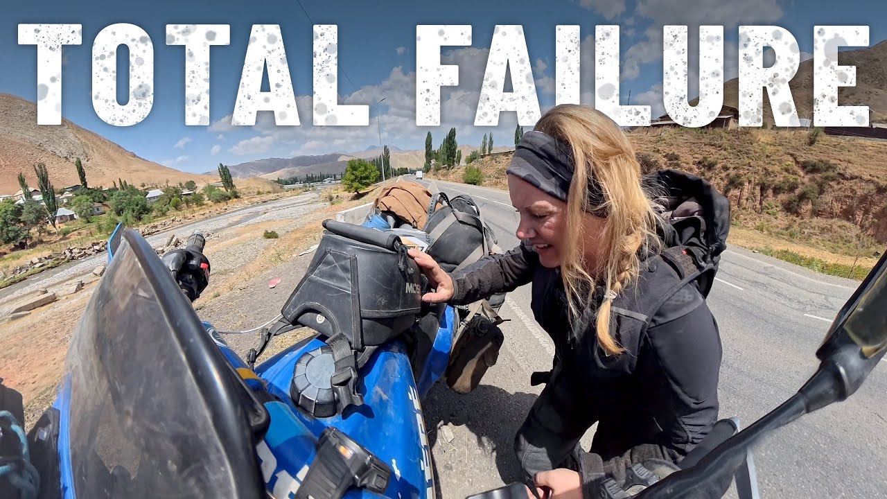 I got stranded while crossing into KYRGYZSTAN 🇰🇬| S8, EP102