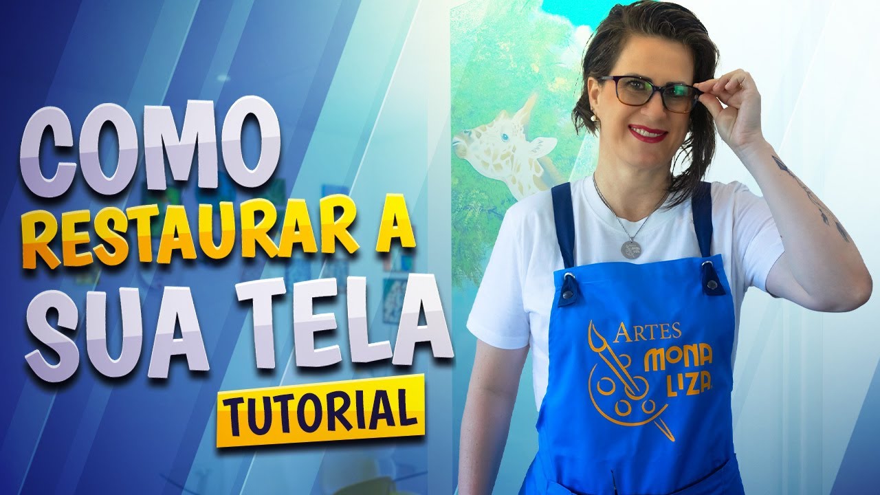 COMO RESTAURAR UMA TELA FURADA: MÉTODO SIMPLES E EFICAZ