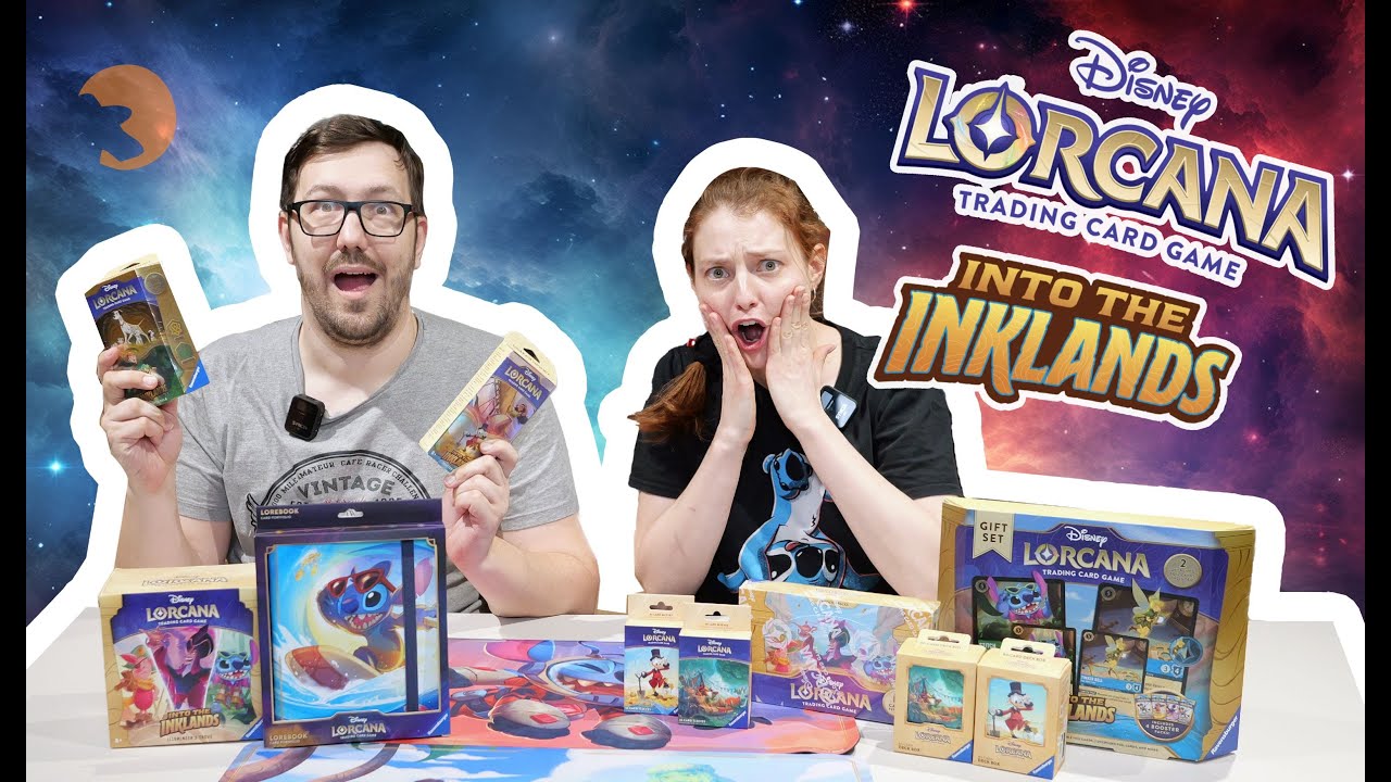 Disney Lorcana: Into the Inklands, predstavenie a otváranie balíčkov