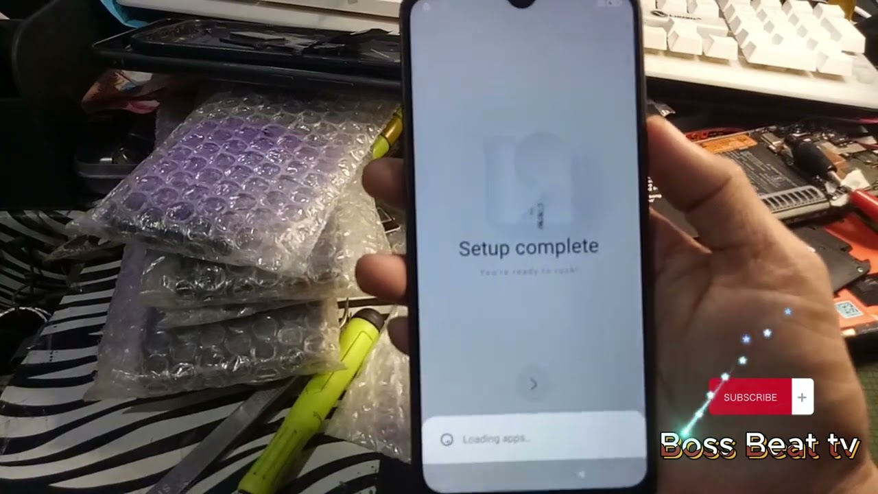 Redmi 9c remove password and frp by UNLOCK TOOL