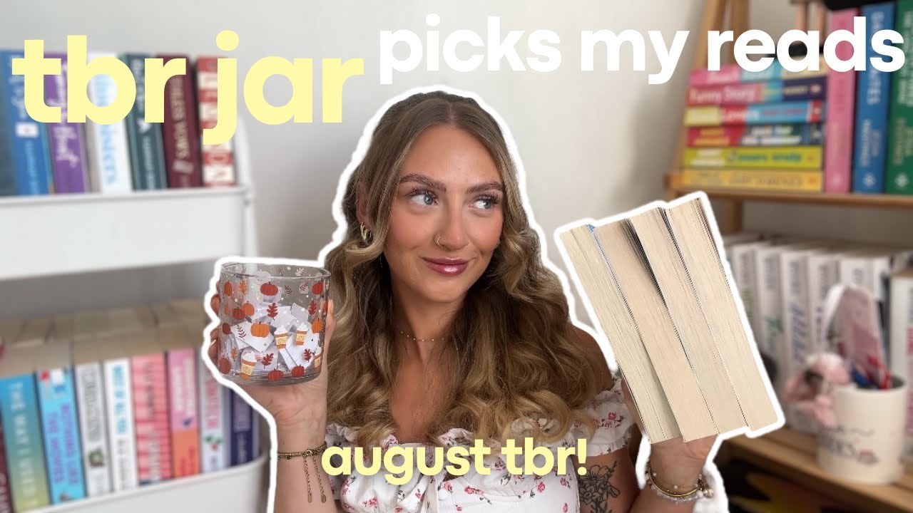 tbr jar picks the books i read in august!🕶️🏄‍♀️🌞