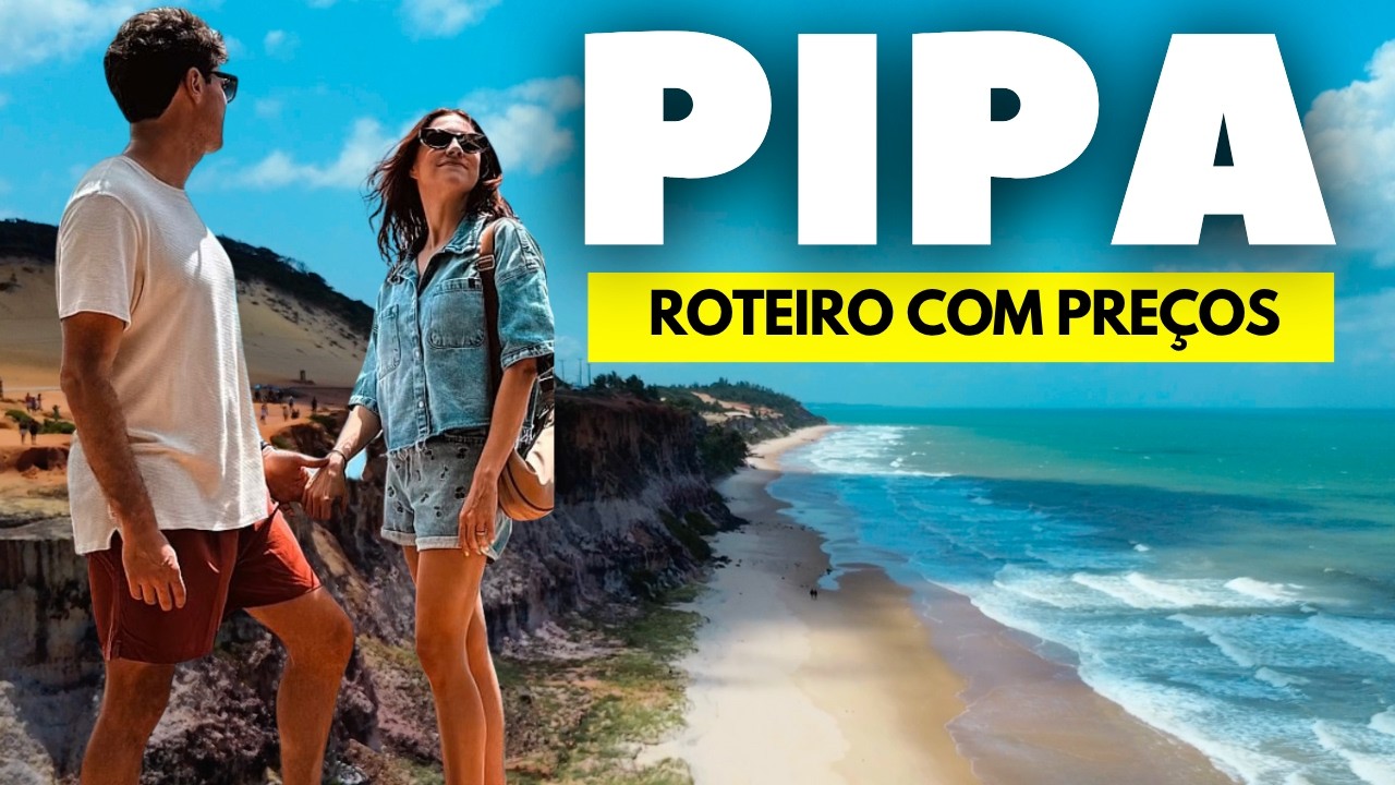 PIPA, RN: o que fazer, praias, centrinho, falésias e DICAS | ROTEIRO 1 DIA