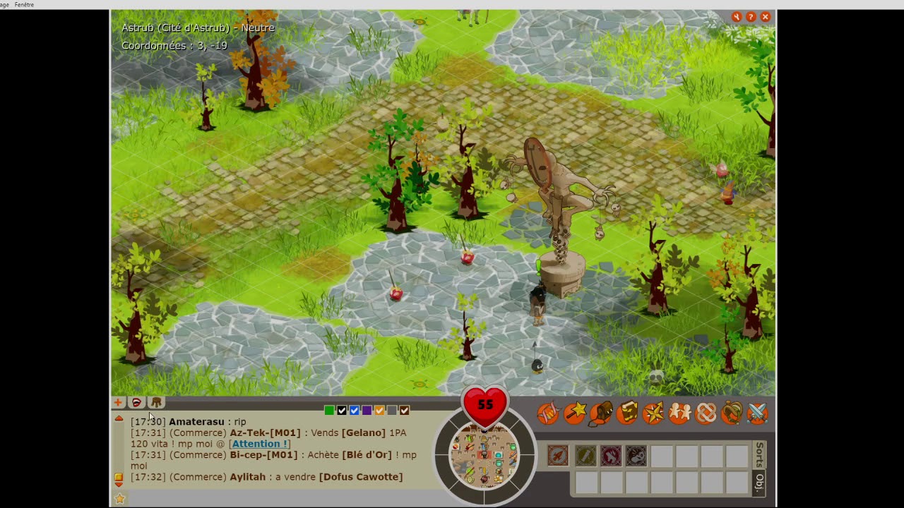 [Dofus 1.33.6] D&eacute;mo Theme sombre