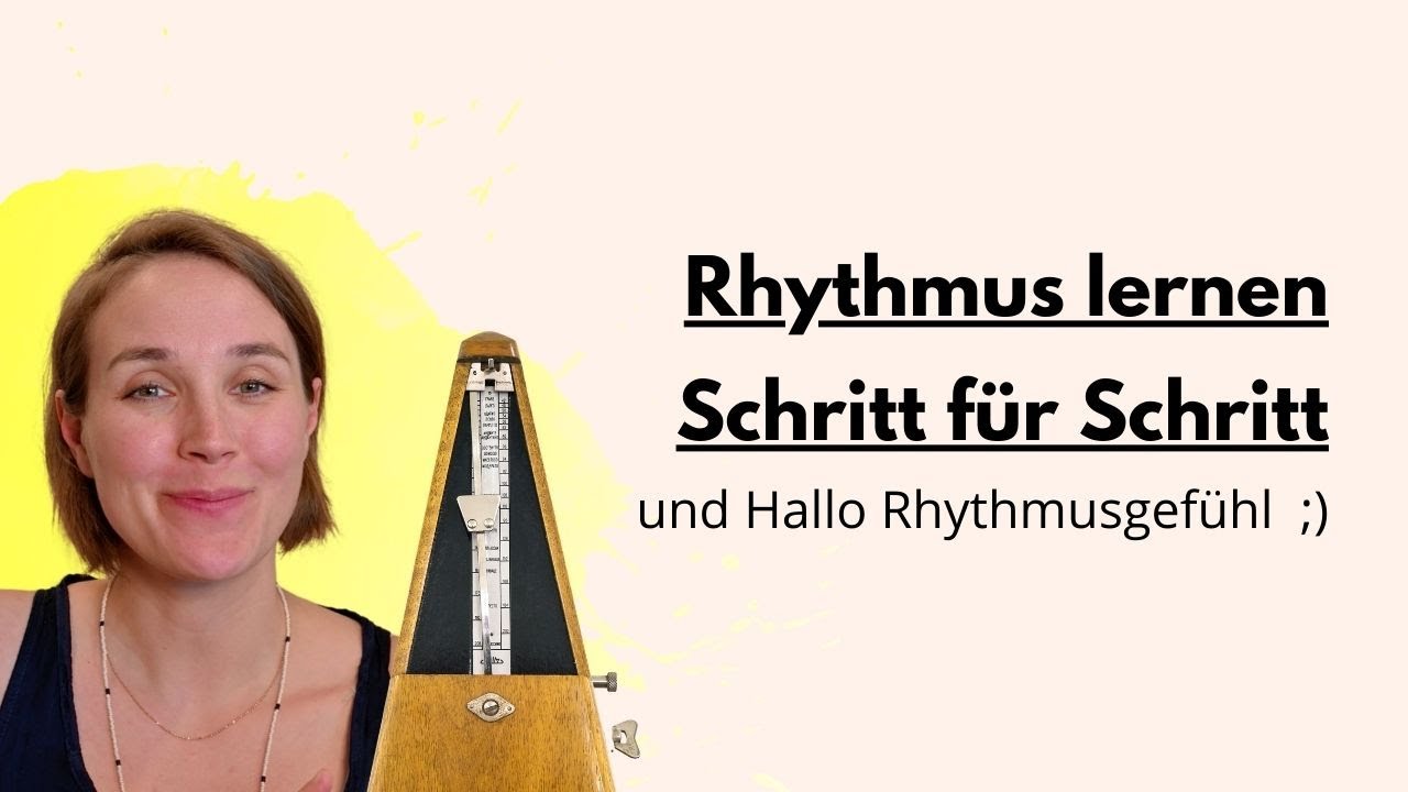 Rhythmus lernen in 5 Schritten