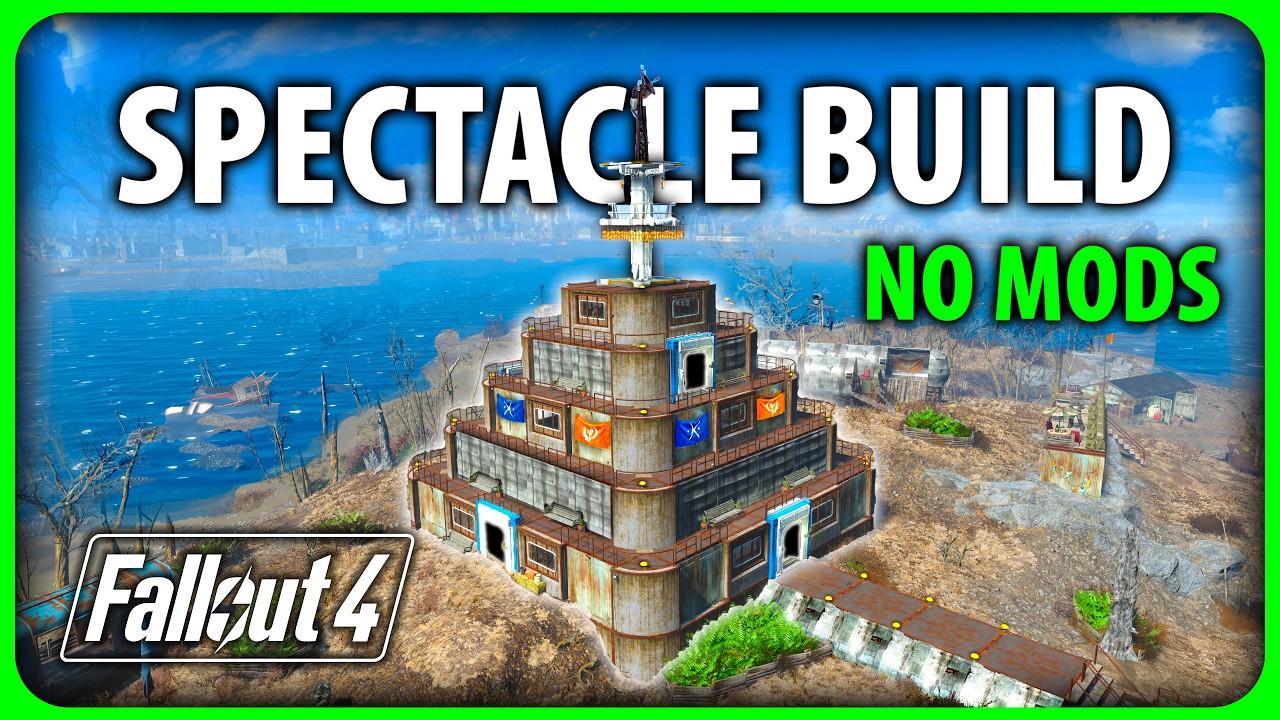 Fallout 4 - Rebuilding Spectacle Island (No Mods)