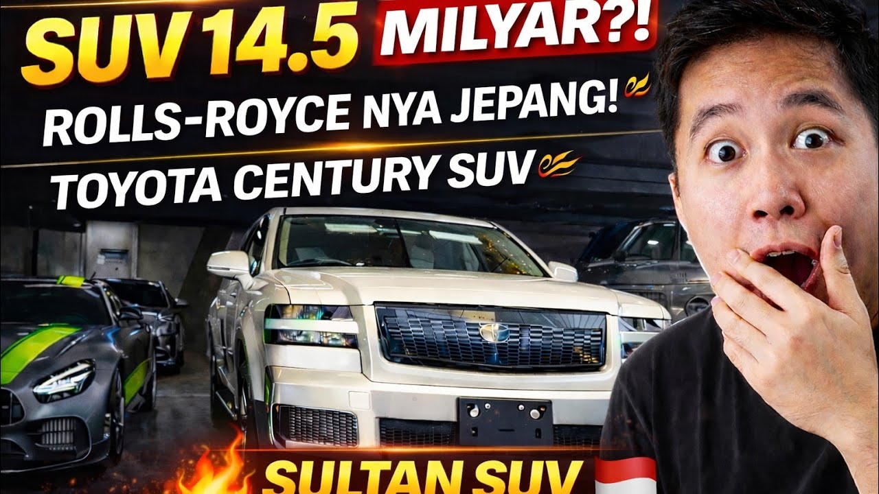 FOR SALE THE JAPANESE ROLLS ROYCE -TOYOTA CENTURY 2026 - ULTRA RARE IN INDONESIA - HARGA 14 MILYARAN
