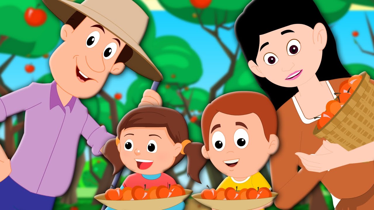 Thanksgiving | The Year Has Turned Its Circle | Songs For Kids
