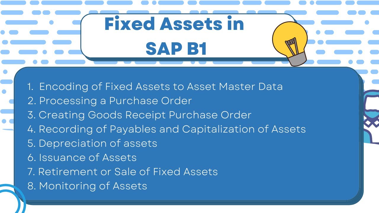 Fixed Assets in SAP B1 | How to Work With Fixed Assets on SAP B1