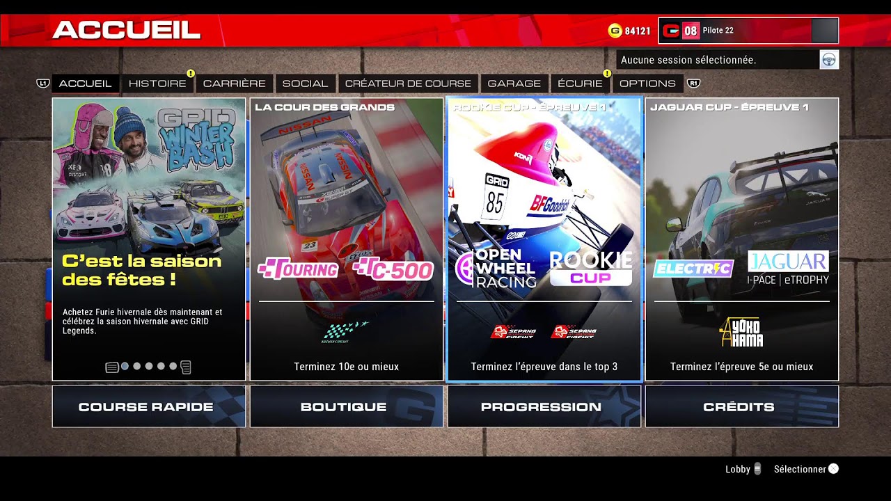 Grid Legends live stream
