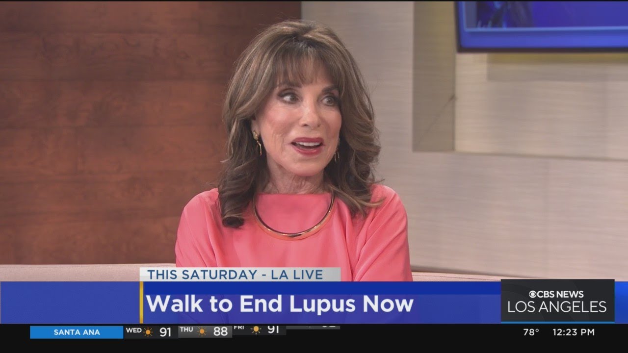 Kate Linder uses her star power to promote the 'Walk to End Lupus Now'