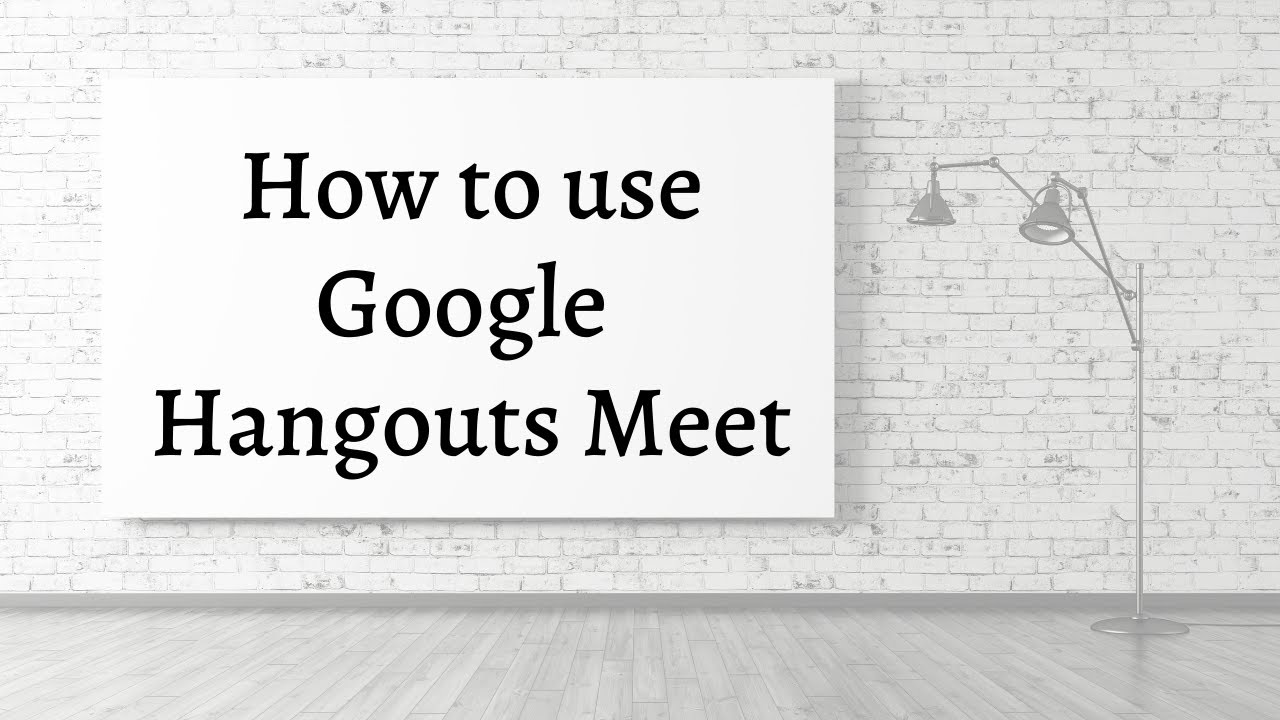 Google Hangouts Meet from Both Sides