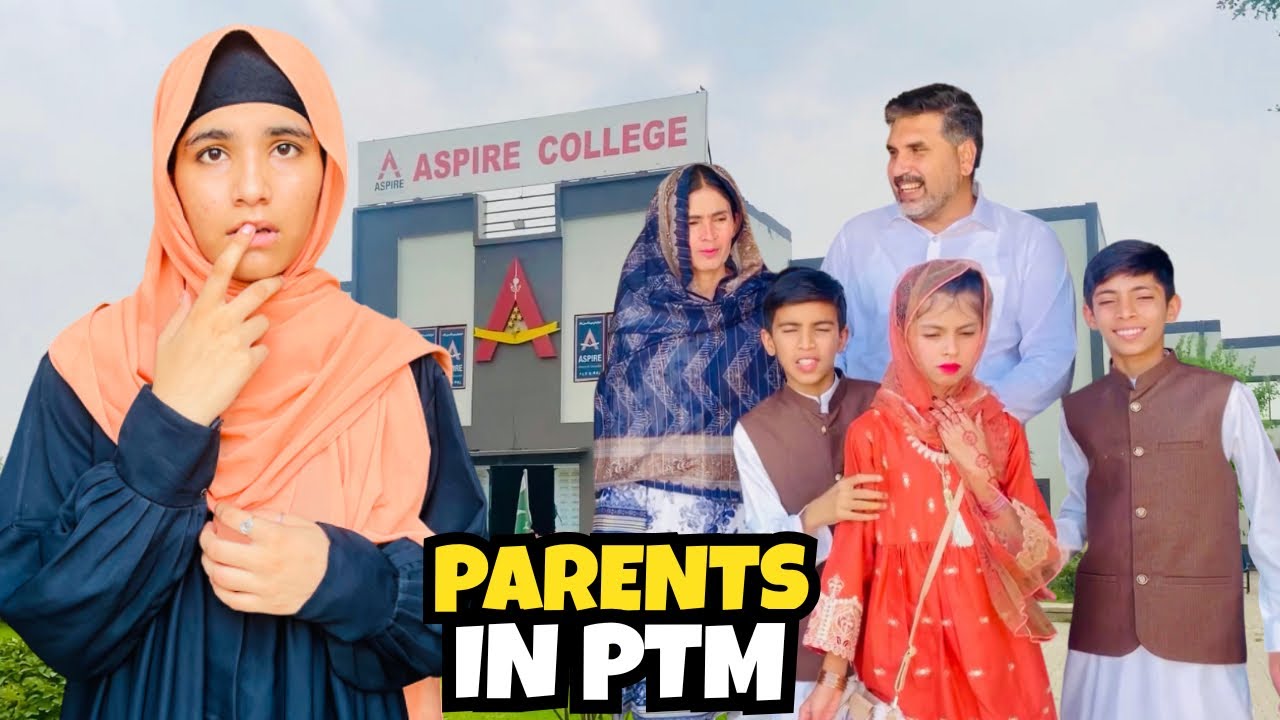 College Mein Parents Teacher Meeting 🥲 Happy Punjabi Family 