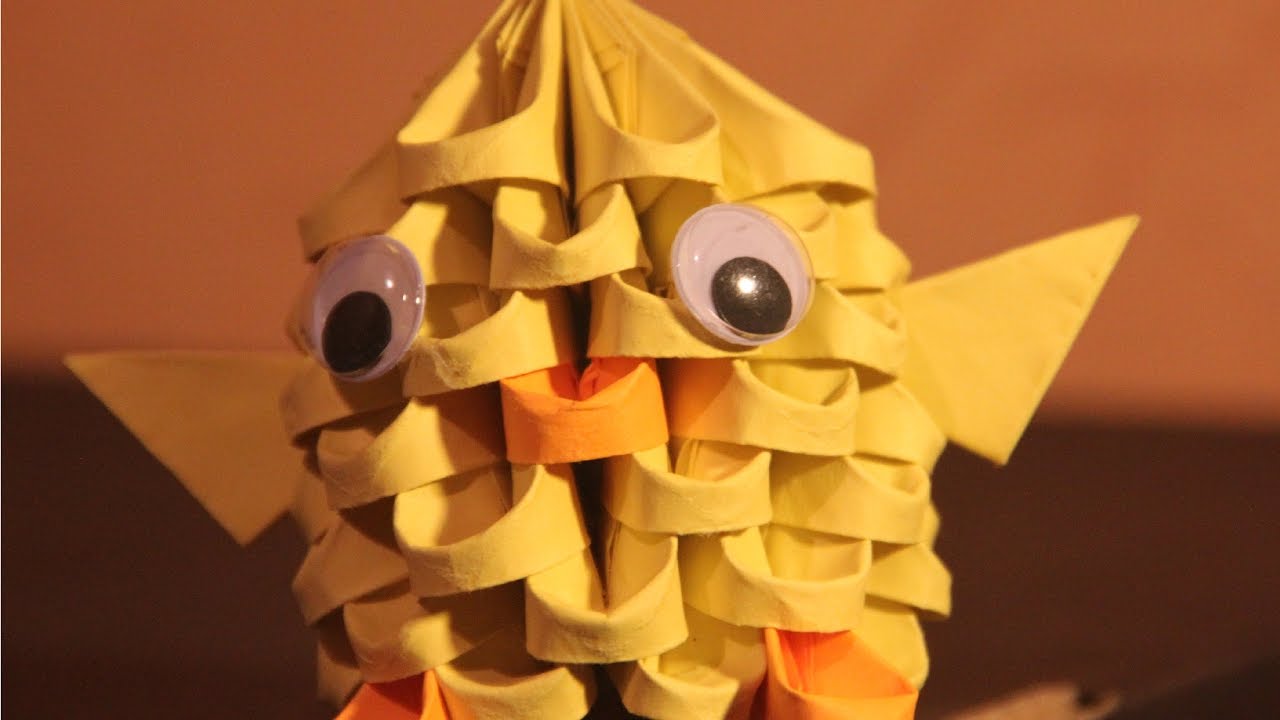 #33 Mini Kurczak - Origami modułowe
