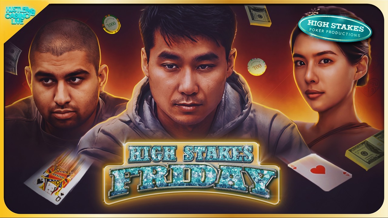 Rampage, Britney & Nik Airball Play HIGH STAKES $50/100 - Commentary by David Tuchman