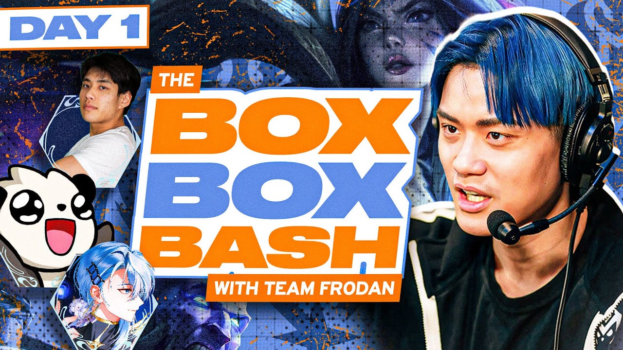 Boxbox Bash Day 1 With Team Frodan: Admiralbahroo, Selfieday, and Alexkhosieyo! | Frodan Set 16 VOD