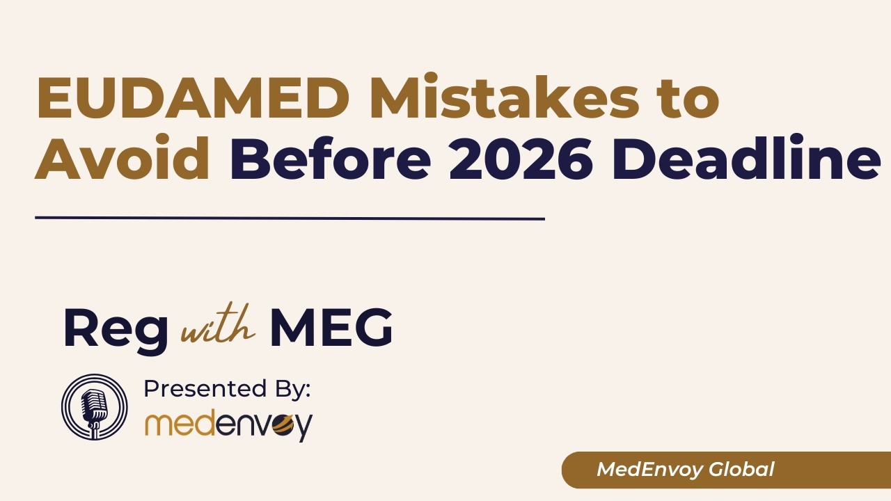 EUDAMED Registration Mistakes to Avoid Before 2026