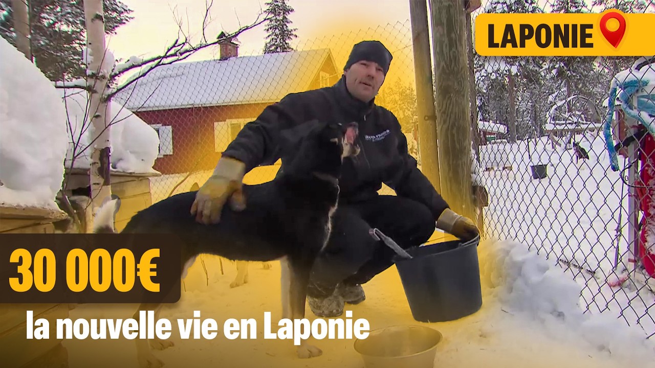 En Laponie, ce Fran&ccedil;ais r&eacute;alise son r&ecirc;ve pour 30 000&euro;