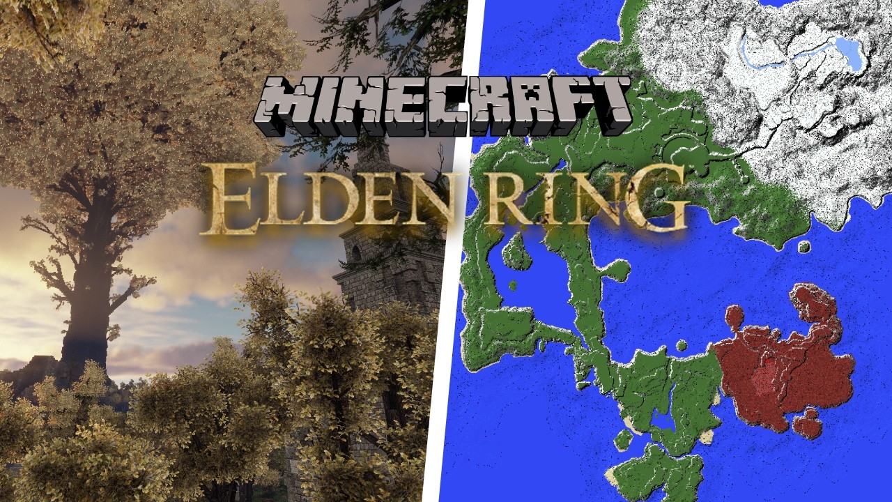 I'm Creating the ENTIRE world of Elden Ring in Minecraft (#2)