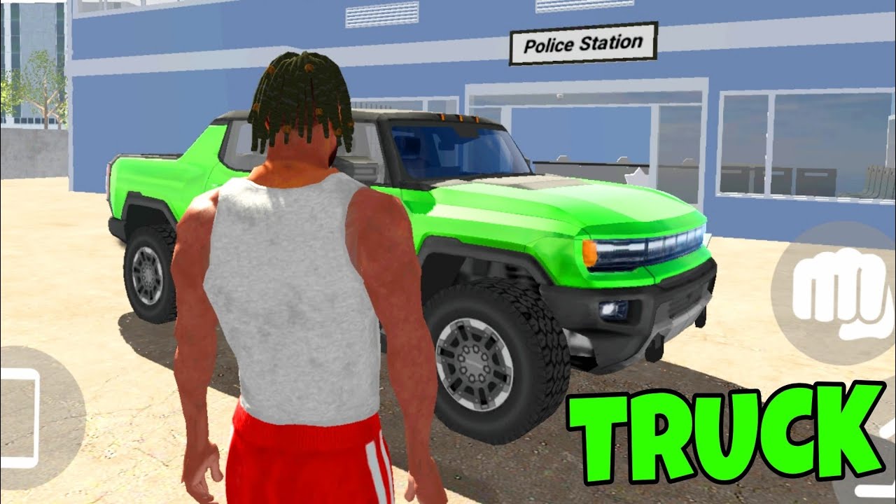 HUMMER TRUCK IN POLICE STATION INDIAN BIKE DRIVING 3D